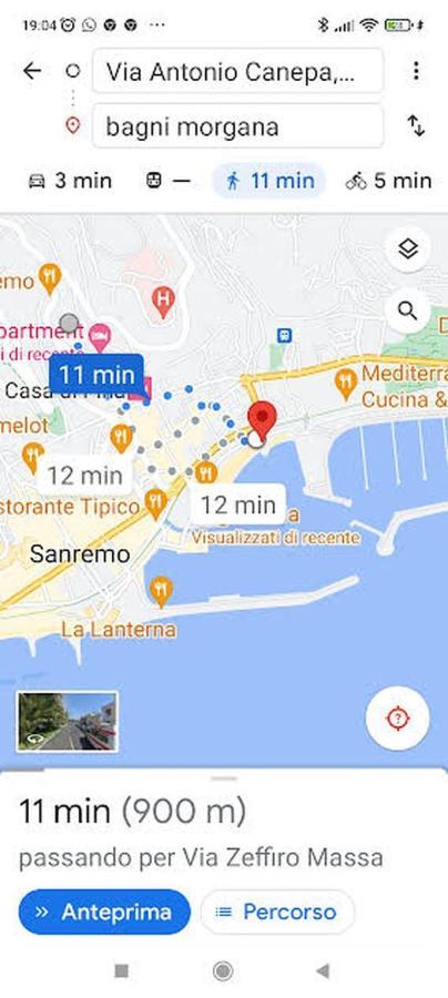 Appartamento Delizioso Con Terrazzo In Centro-Delicious Apartment With Terrace Σαν Ρέμο Εξωτερικό φωτογραφία